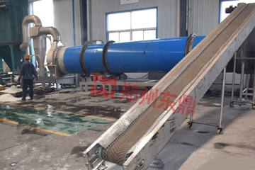 江西贛州每小時5噸石粉烘干機生產線